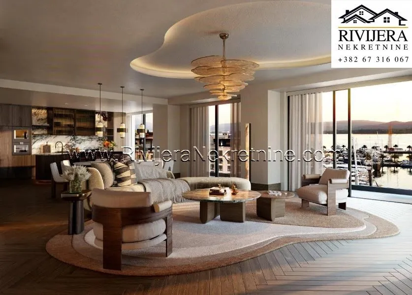 Sale, one bedroom apartment, 67m², Porto Montenegro, Tivat