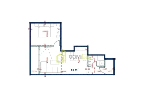 Sale, one bedroom apartment, 51m², Blok 9, Podgorica - image 5