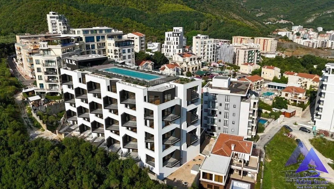 Prodaja, jednosoban stan, 53m², Bečići, Budva