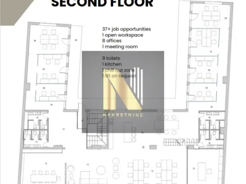 Rent, office space, 431m², Centar, Novi Sad - image 12