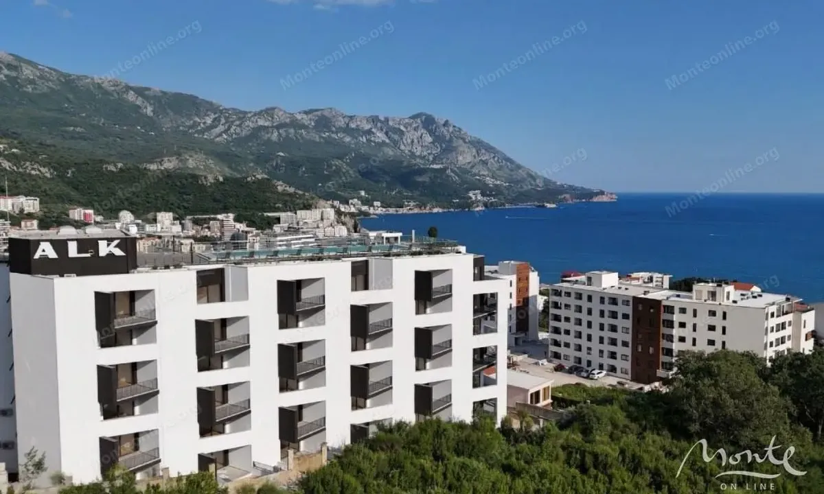 Sale, one bedroom apartment, 54m², Bečići, Budva