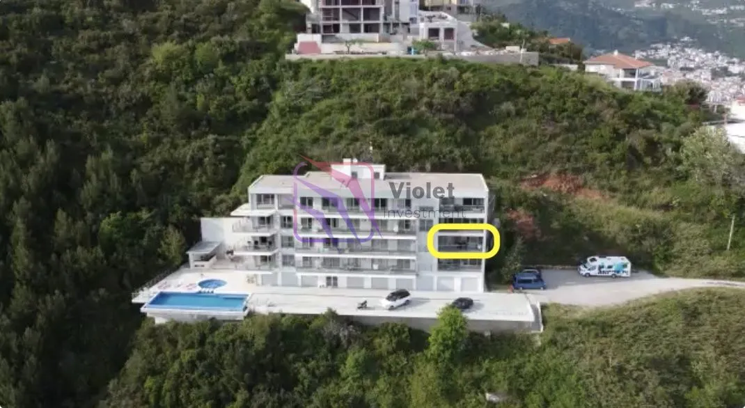 Sale, two bedroom apartment, 70m², Komoševina, Budva