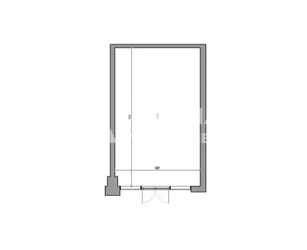 Floor plan drawing with room dimensions. - image 2