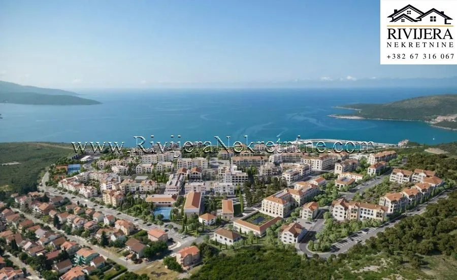 Prodaja, jednosoban stan, 65m², Luštica Bay, Tivat