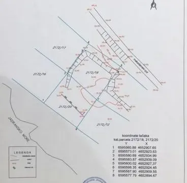 Prodaja, plac, 805m², Utjeha, Bar - image 5