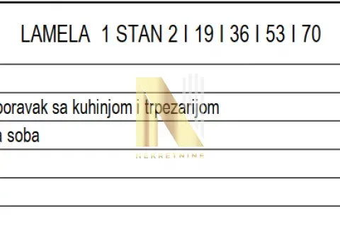 Prodaja, dvosoban stan, 49m², Nova Pazova, Stara Pazova - image 3