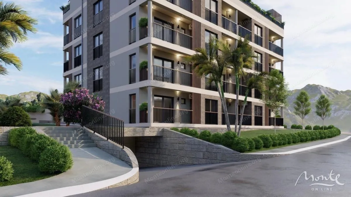 Prodaja, jednosoban stan, 50m², Tivat, Crna Gora