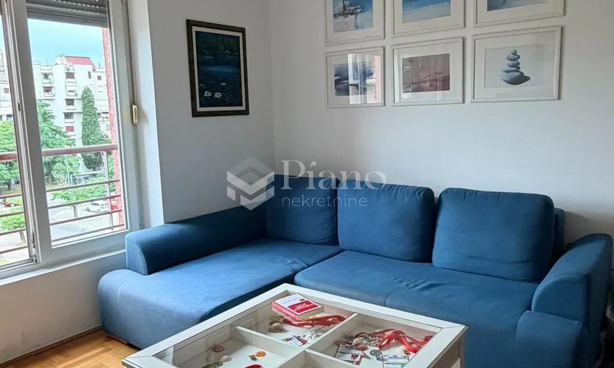 Izdavanje, jednosoban stan, 45m², Preko Morače, Podgorica