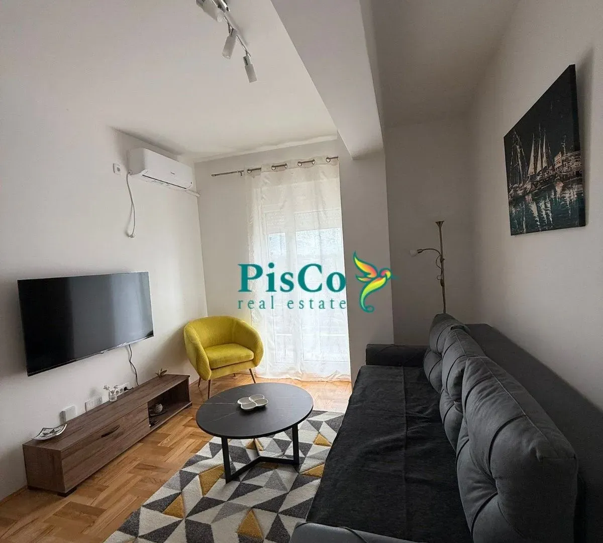 Rent, one bedroom apartment, 42m², Pobrežje, Podgorica