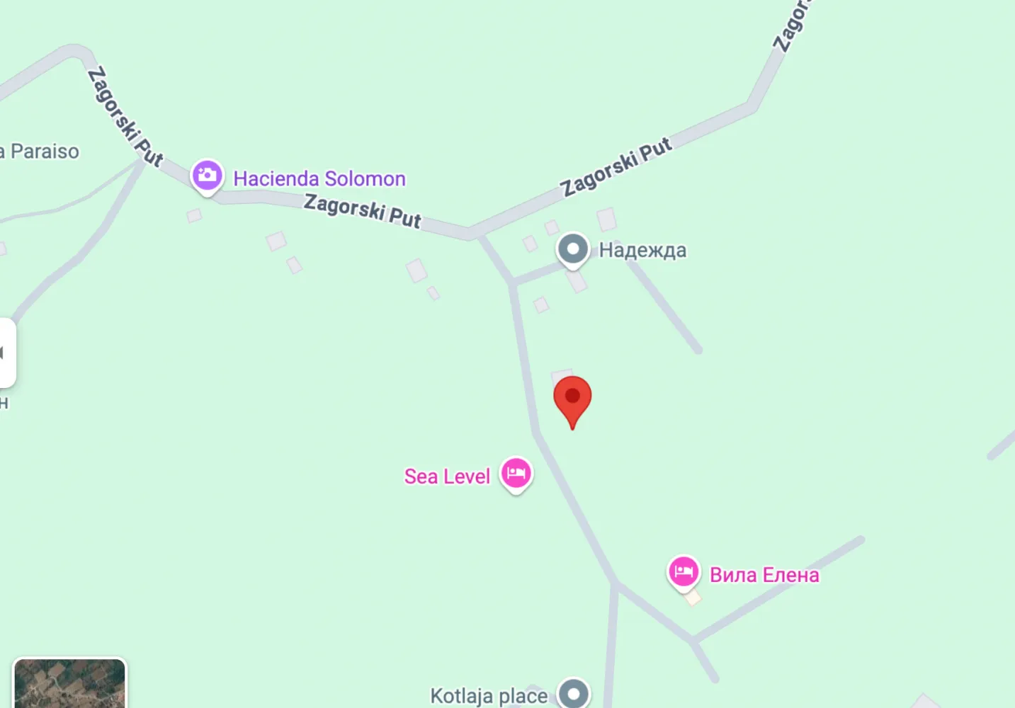 Prodaja, plac, 1160m², Zagora, Kotor