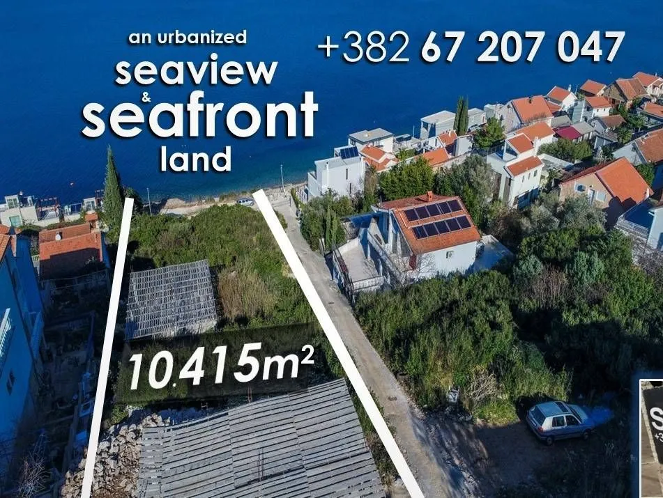 Prodaja, plac, 10415m², Tivat, Crna Gora