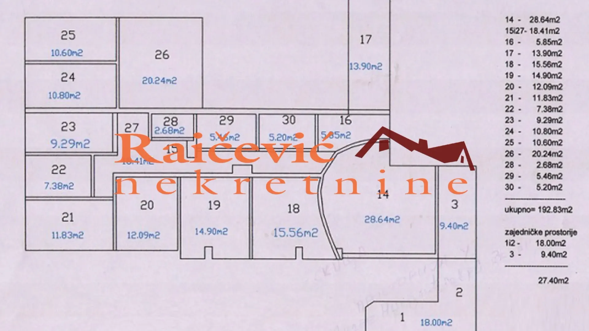 Rent, office space, 195m², Savski Venac, Beograd