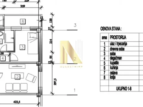 Prodaja, dvosoban stan, 46m², Socijalno, Novi Sad Sve Podlokacije - image 16