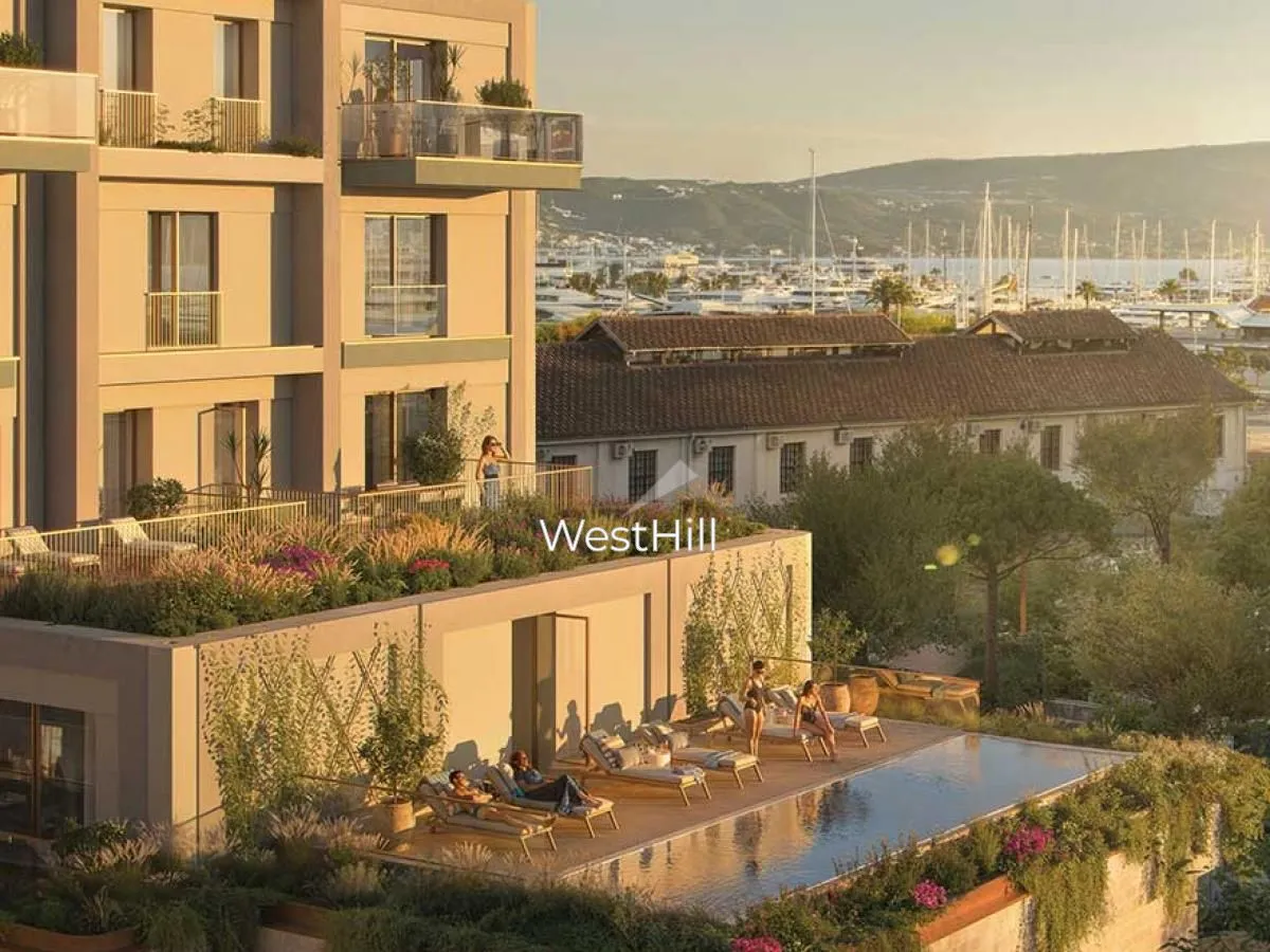 Sale, studio apartment, 45m², Porto Montenegro, Tivat