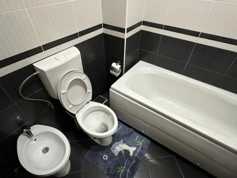 Kupatilo opremljeno kadom, toaletom i bideom. - image 15