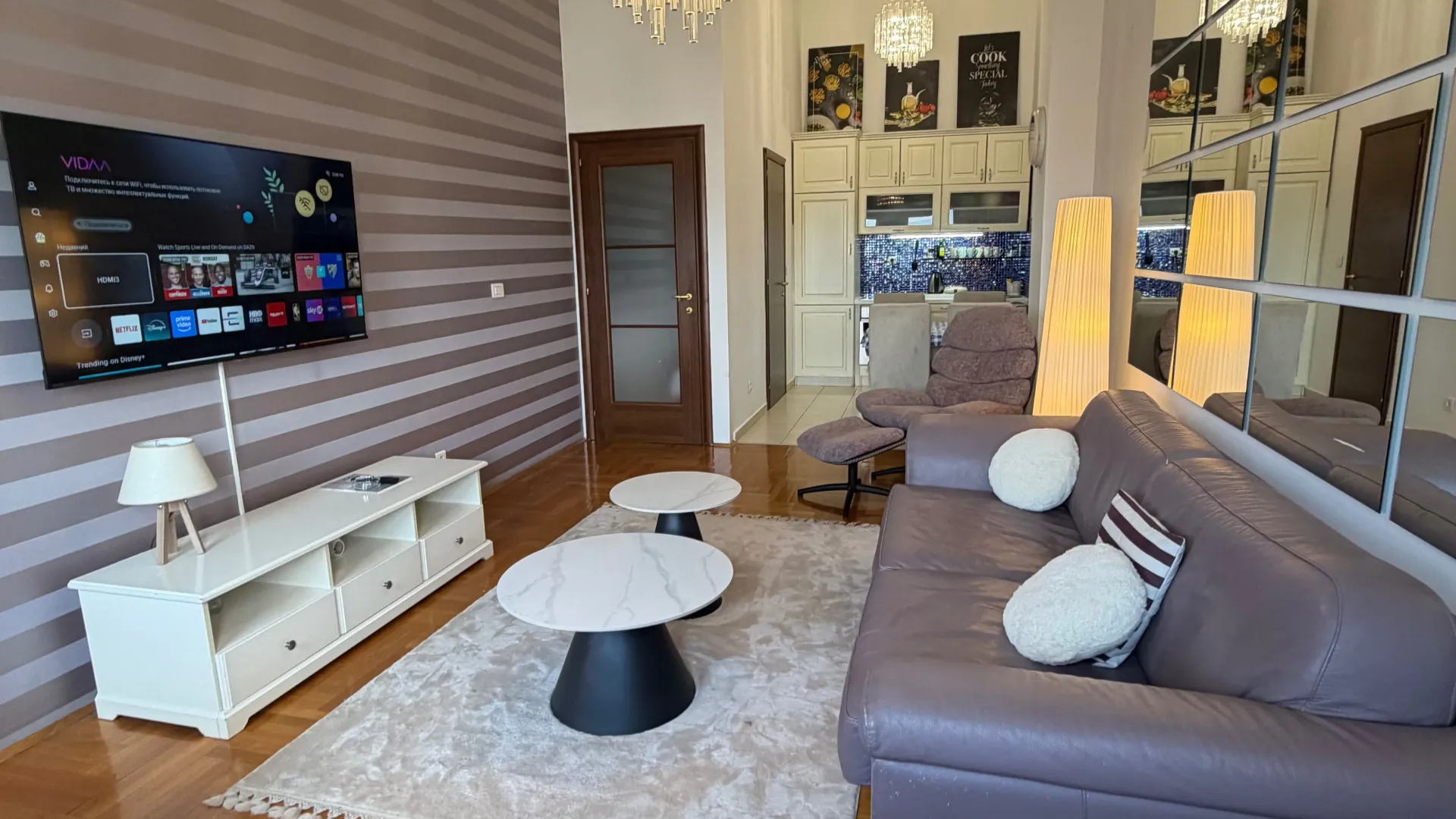 Izdavanje, jednosoban stan, 52m², City Kvart, Podgorica