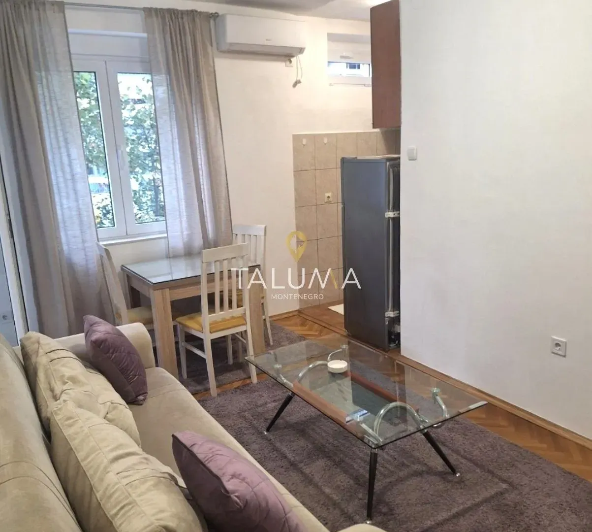Rent, one bedroom apartment, 38m², Centar, Podgorica