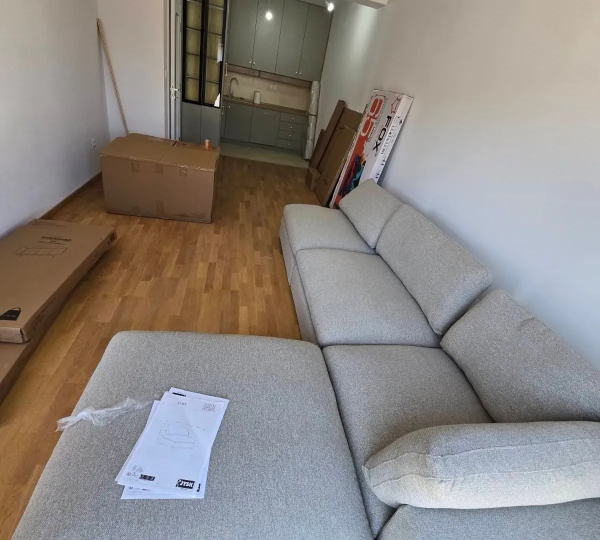 Rent, one bedroom apartment, 47m², Zabjelo, Podgorica