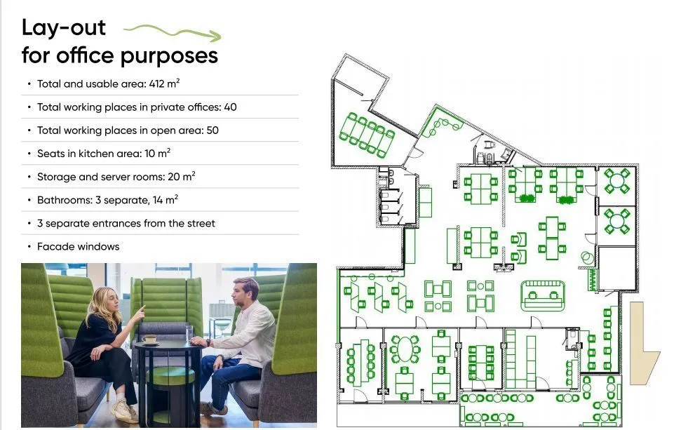 Sale, office space, 412m², Budva, Crna Gora