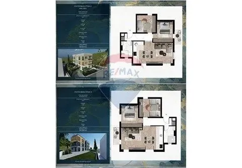 Sale, two bedroom apartment, 60m², Kavač, Kotor - image 3