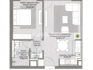 Prodaja, dvosoban stan, 54m², Savski Venac, Beograd - image 2