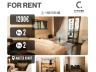 Izdavanje, dvosoban stan, 70m², Master Kvart, Podgorica - image 1