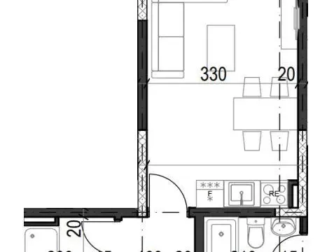 Prodaja, garsonjera, 25m², Radanovići, Kotor - image 3