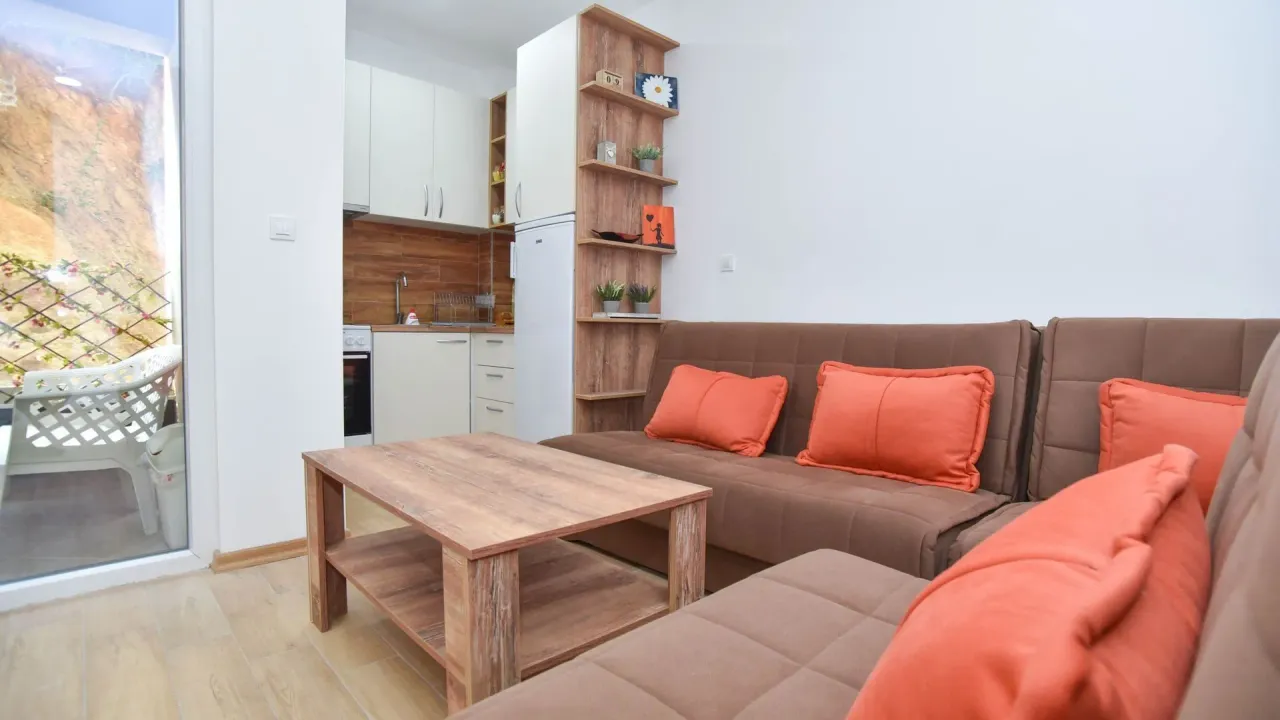 Rent, studio apartment, 30m², Bijeli Do, Budva