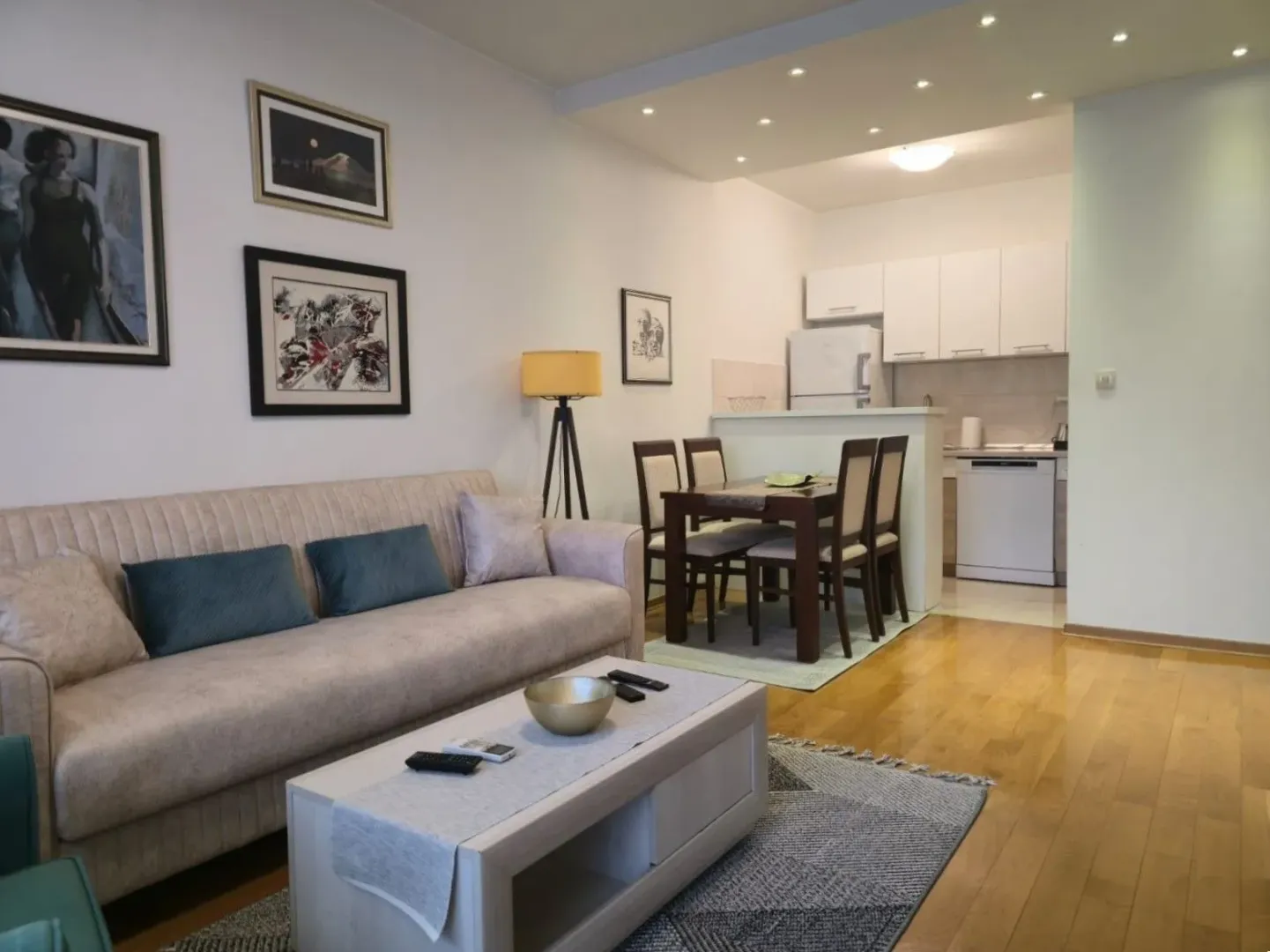 Izdavanje, jednosoban stan, 50m², Preko Morače, Podgorica