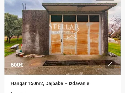 Izdavanje, poslovni prostor, 150m², Dajbabe, Podgorica - image 2