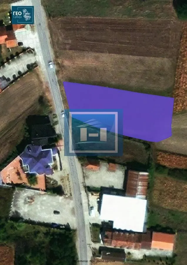 Prodaja, plac, 2155m², Supska, Ćuprija