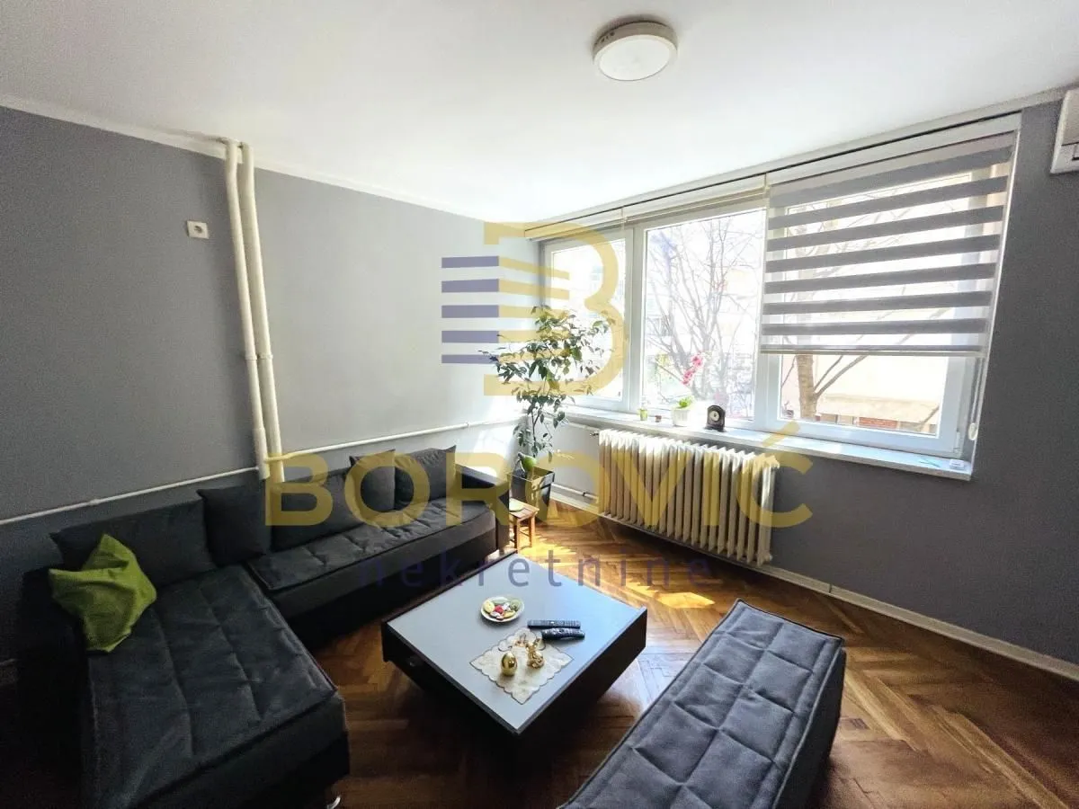 Rent, two bedroom apartment, 50m², Čubura, Beograd