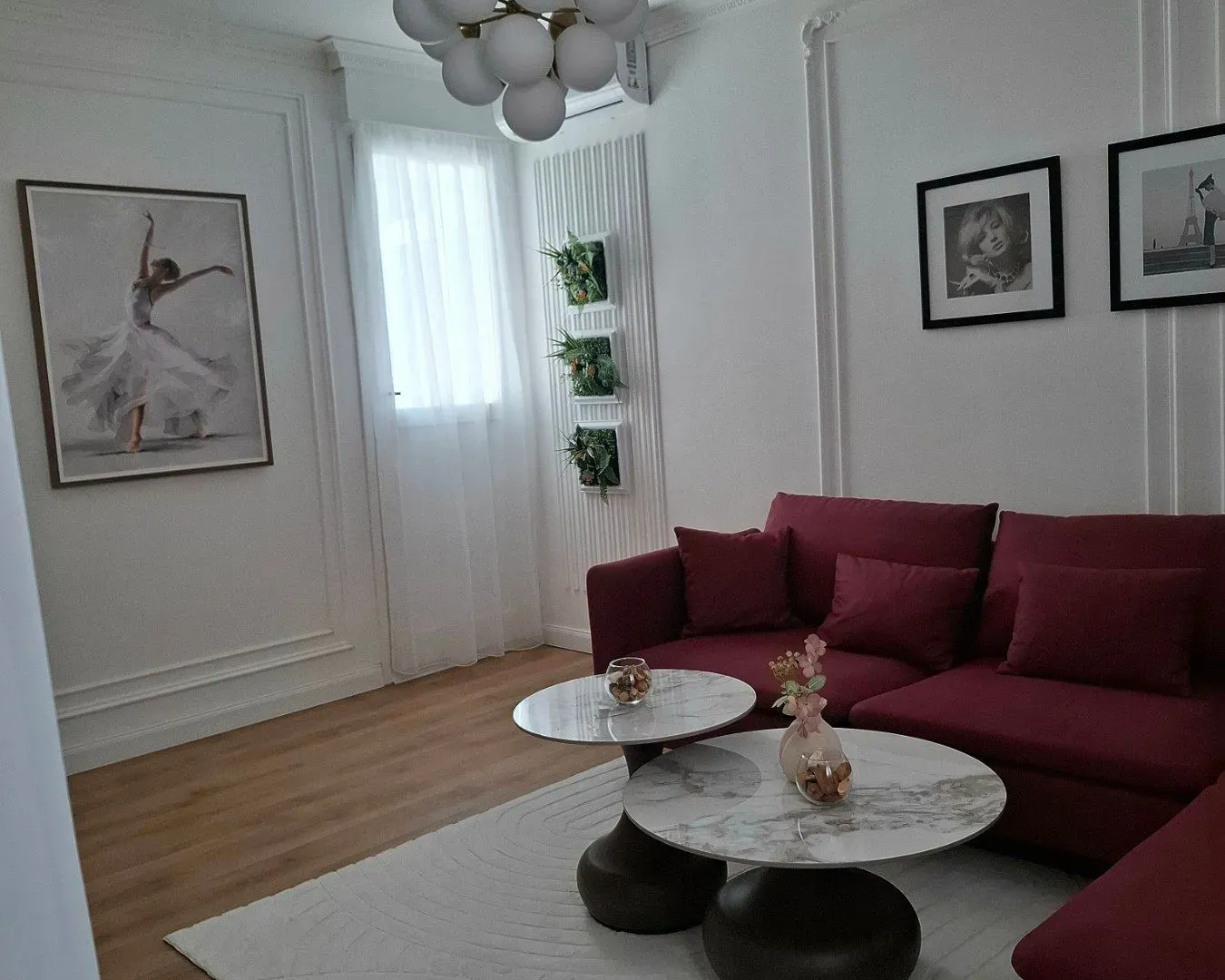 Rent, one bedroom apartment, 52m², Momišići, Podgorica