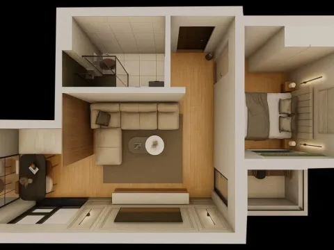 Prodaja, jednosoban stan, 44m², Pantelej, Niš - image 3