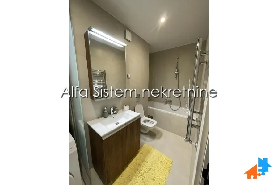 Rent, two bedroom apartment, 53m², Novi Beograd Blok 65, Novi Beograd Sve Podlokacije
