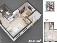 Prodaja, dvosoban stan, 43m², Brace Jerković, Voždovac Sve Podlokacije - image 2