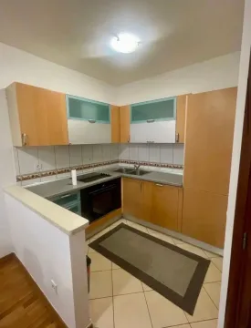 Manja kuhinja sa drvenim elementima i ugradnom tehnikom. - image 4