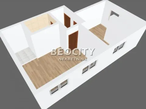 Prodaja, dvosoban stan, 51m², Ledine, Beograd - image 2