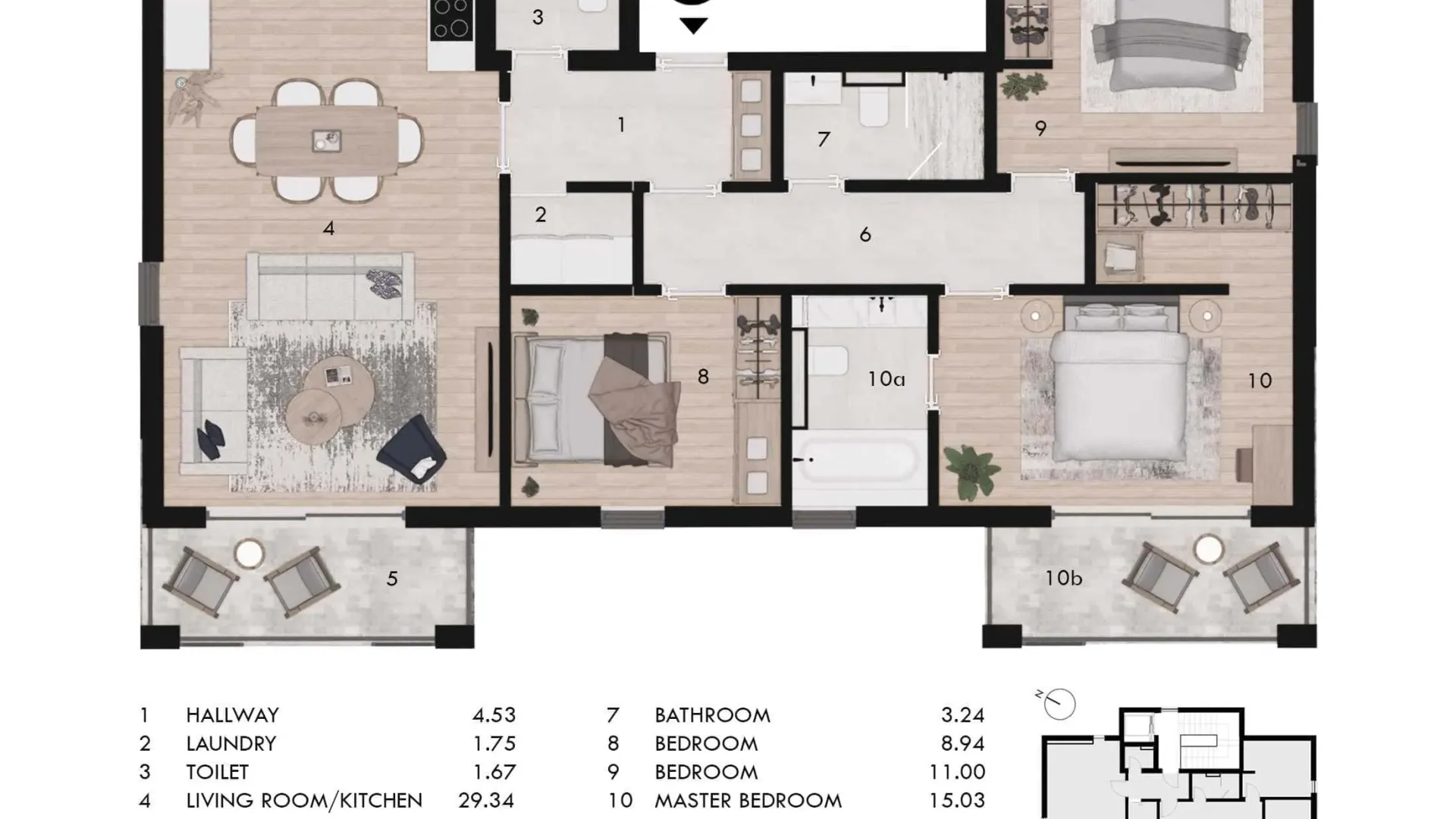 Prodaja, stan, 46m², Tivat, Crna Gora