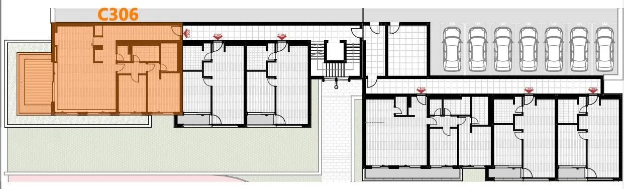 Prodaja, dvosoban stan, 11557m², Mrčevac, Tivat