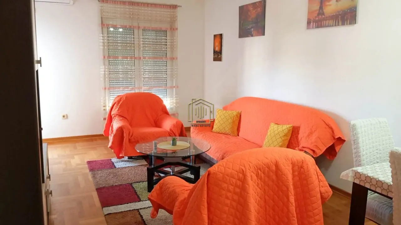 Izdavanje, jednosoban stan, 54m², Pobrežje, Podgorica