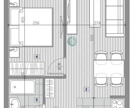 Prodaja, jednosoban stan, 40m², Central Point, Podgorica - image 9