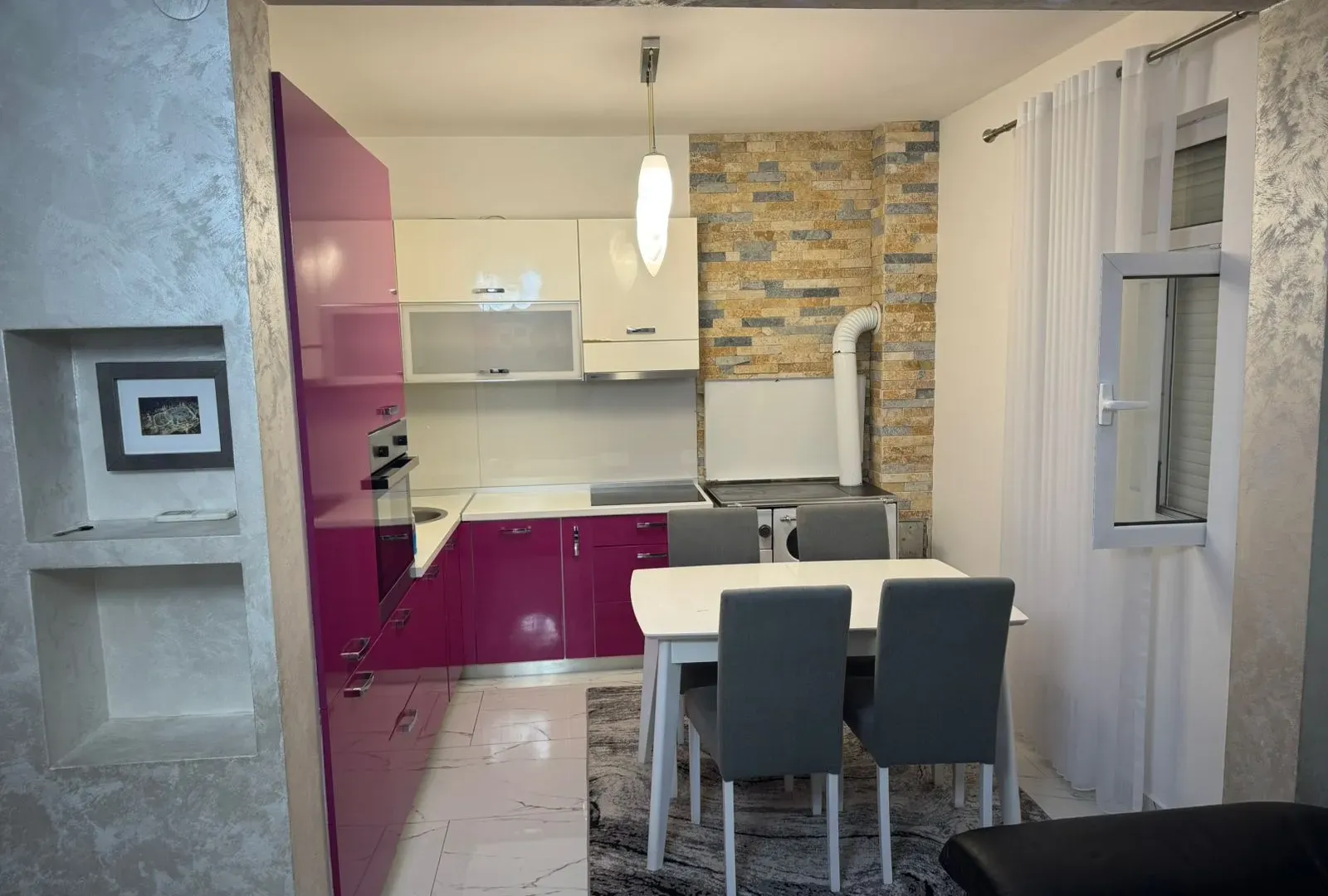 Rent, two bedroom apartment, 80m², Stari Aerodrom, Podgorica