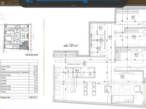 Prodaja, četvorosoban stan, 122m², Vračar Centar, Vračar Sve Podlokacije - image 2