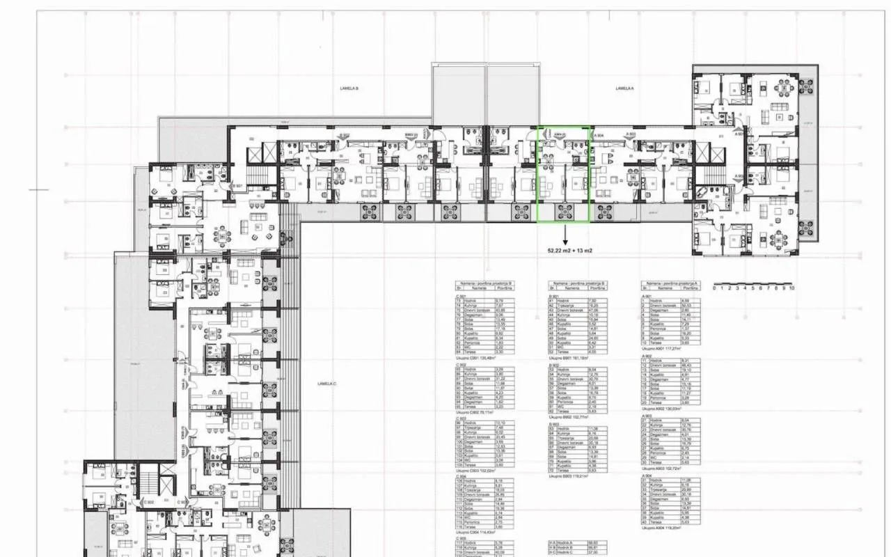 Sale, one bedroom apartment, 65m², Budva, Crna Gora