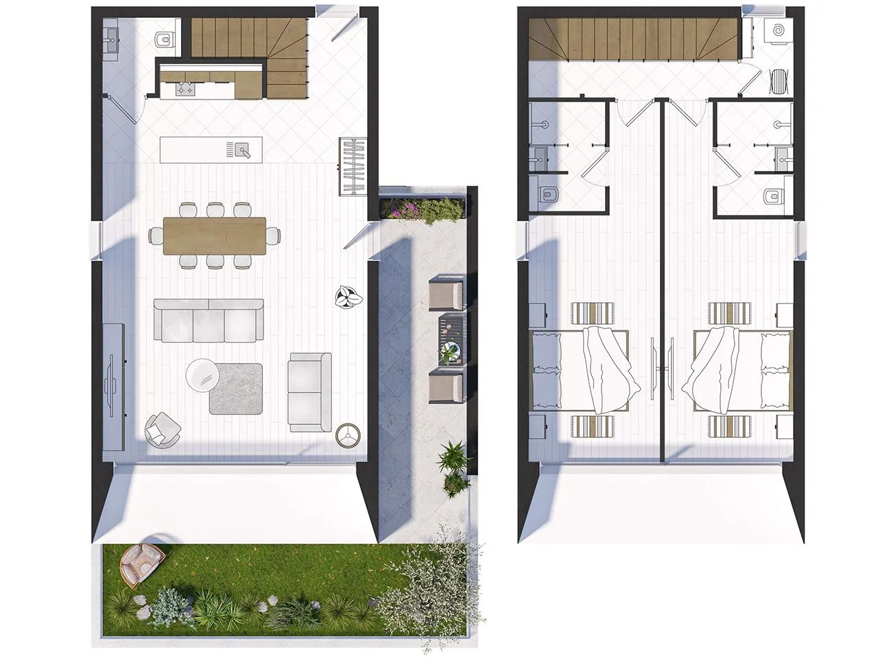Rent, one bedroom apartment, 59m², Central Point, Podgorica