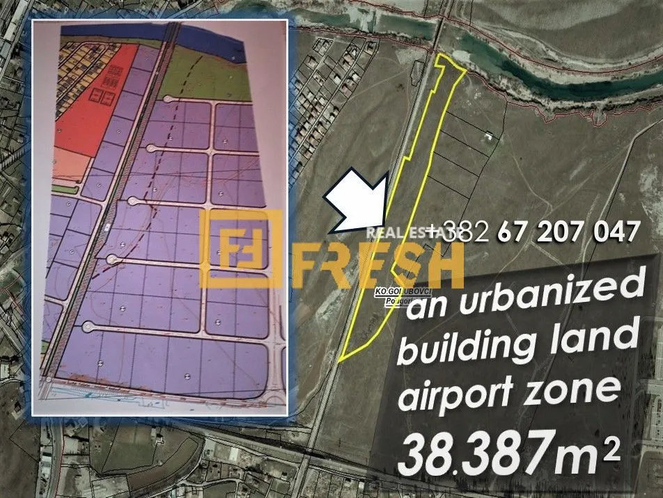Prodaja, plac, 38387m², Ostalo, Podgorica