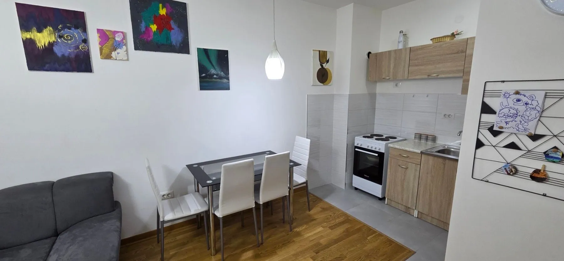 Rent, one bedroom apartment, 45m², City Kvart, Podgorica