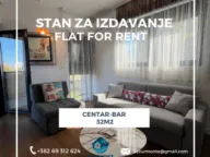 Rent, studio apartment, 32m², Centar, Bar - image 1