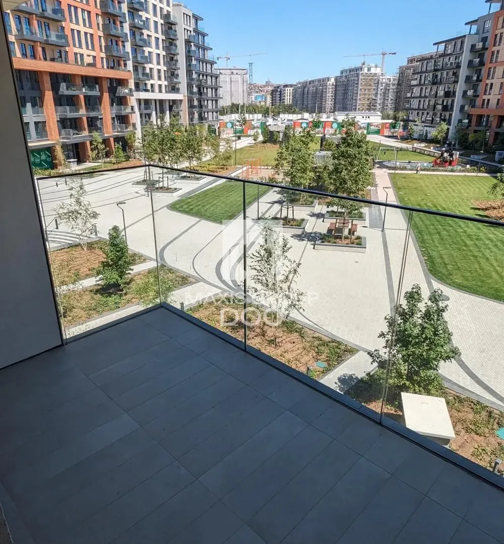 Izdavanje, dvosoban stan, 54m², Savski Venac, Beograd